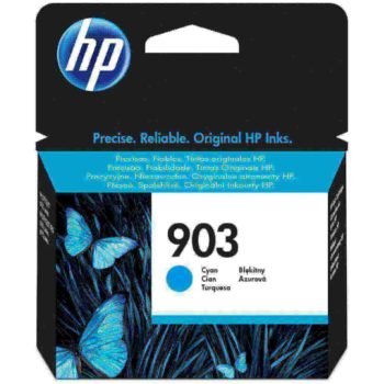 Cartouche D’encre HP 903 Cyan Authentique (t6l87ae)