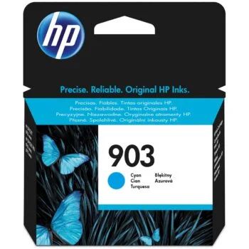 Cartouche D’encre HP 903 Cyan Authentique (t6l87ae)