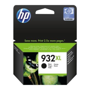 Cartouche D’encre HP 932XL Noir Grande Capacité Authentique (cn053ae)