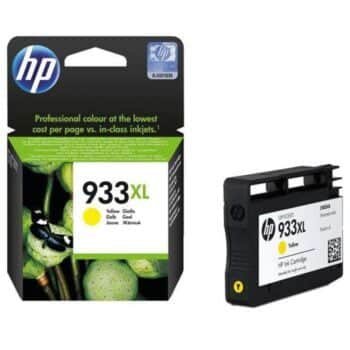 Cartouche D’encre HP 933XL Jaune Grande Capacité Authentique (cn056ae)
