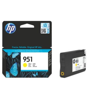 Cartouche Jet D’encre HP 951 Jaune Original (cn052ae)