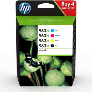 Pack de 4 Cartouches D’encre HP 963XL Authentiques (3YP35AE)