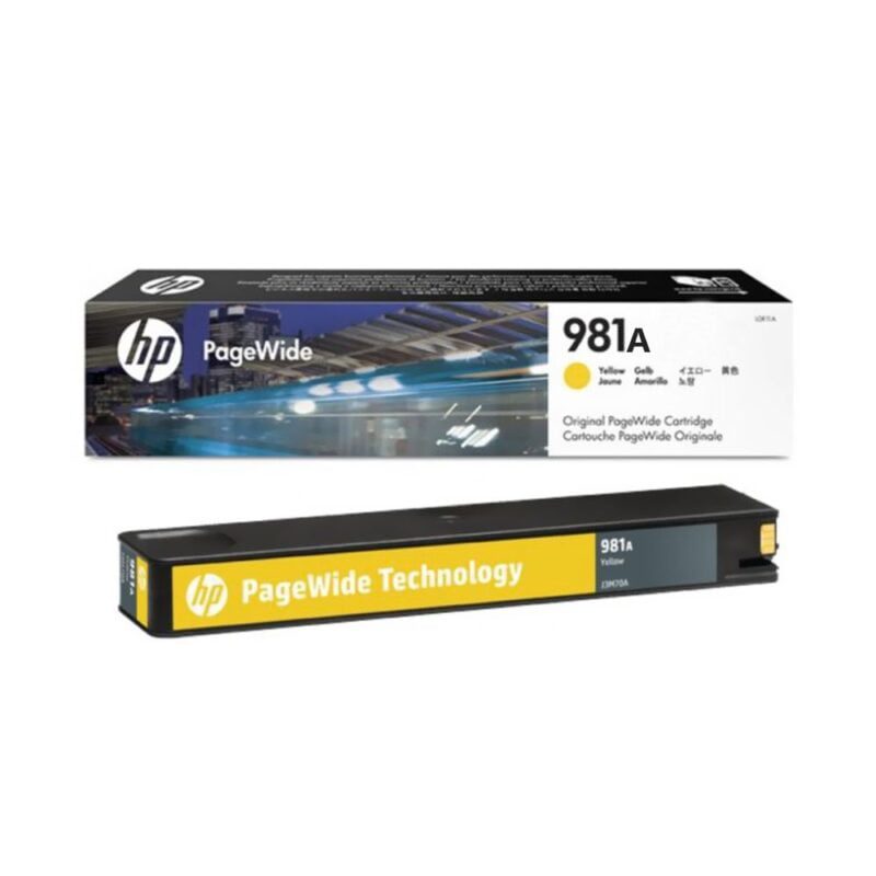 Hp 981A Cartouche Jaune Authentique (J3M70A)