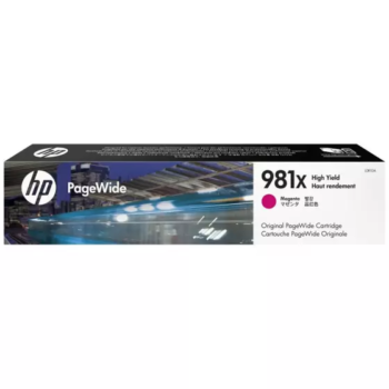 Cartouche HP 981X Magenta Authentique (L0R10A)