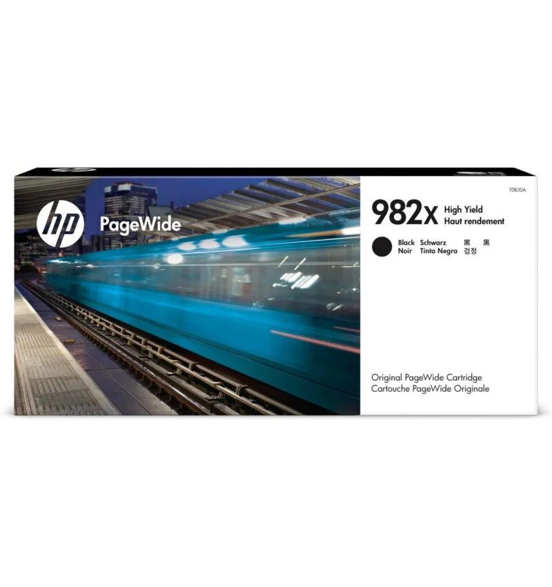 Cartouche Pagewide À Haut Rendement Hp 982X Noir Authentique (T0B30A)