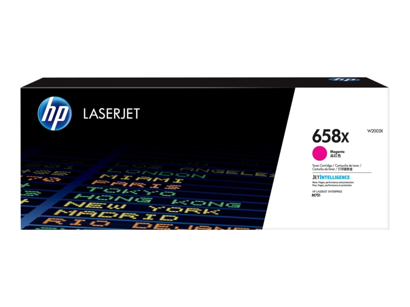 Toner Laserjet Hp 658X Magenta Original (W2003X)