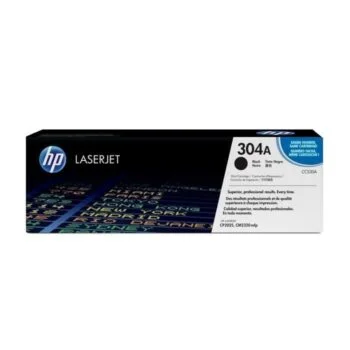 Toner Laser Jet HP 304A Noir Original (CC530A)