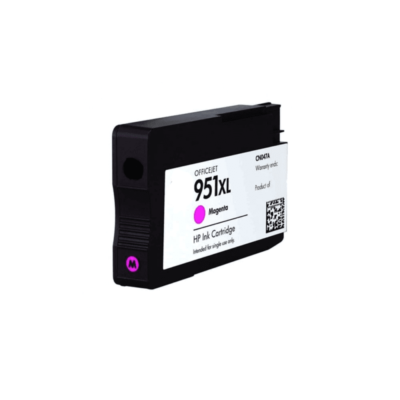 Cartouche Jet D’encre Adaptable Hp 951Xl Magenta (Cn047Ae)