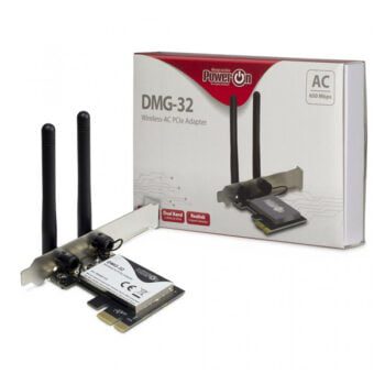 Carte PCIe Wi-Fi DMG-32 Power On