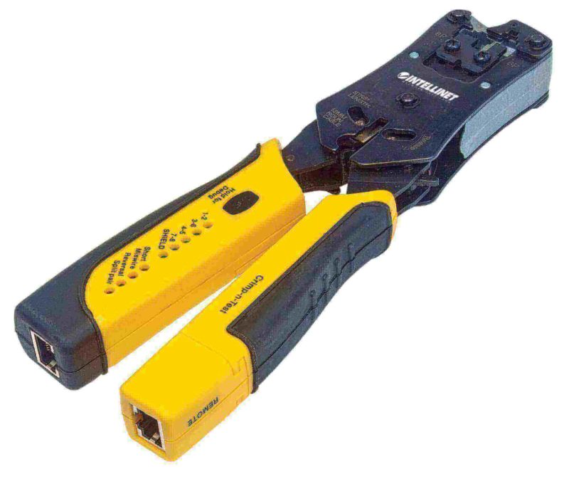 Pince Testeur Rj11 / Rj12/Rj45 Intellinet