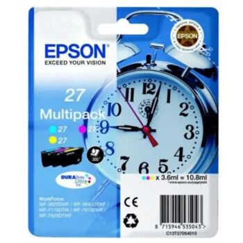 Pack de Cartouche D’encre Epson 27 3 Couleurs