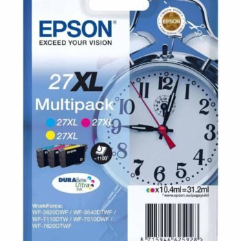 Pack de Cartouche Epson 27XL 3 Couleurs Original