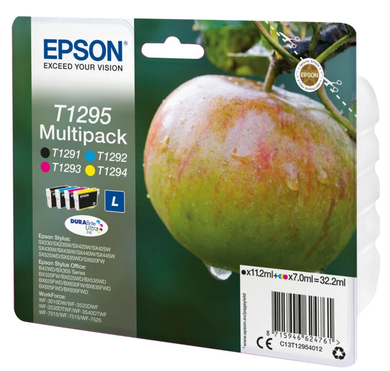 Multipack De 4 Cartouches Original Epson T1295