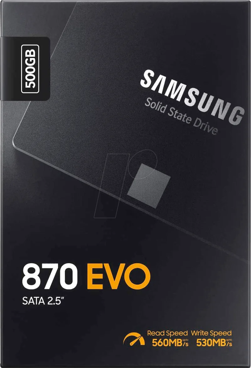 Disque Dur Ssd-870 Evo - Sata Iii 2.5&Quot;-Samsung 500Go
