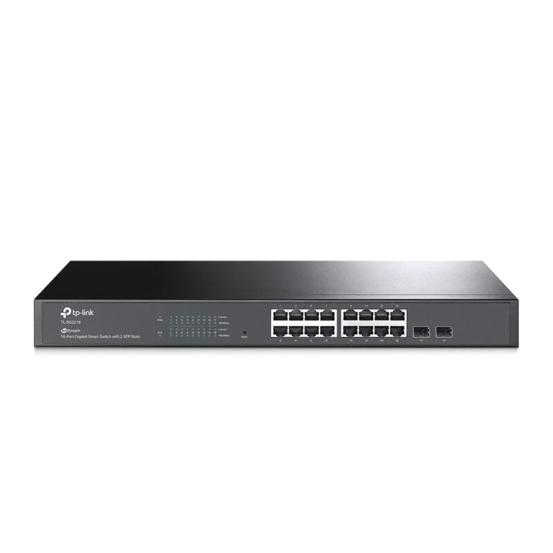 Smart Switch Tp-Link Jetstream 16-Port Gigabit 2 Slots Sfp