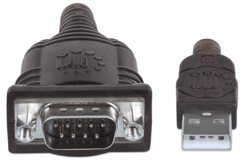 Convertisseur Manhattan Usb Série Rs232 Db9 Mâle – Image 2