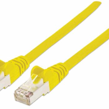 Patch Câble RJ45 Cat 6A SFTP 1 m LSOH Intellinet Jaune