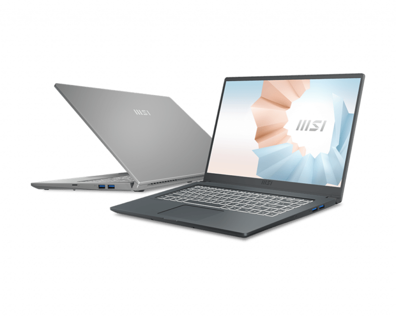 PC Portable MSI MODERN i7 8Go 512 SSD