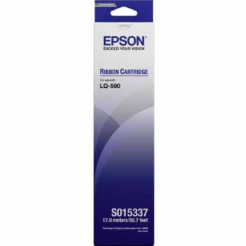 Ruban Epson S015337 Noir Original Pour Lq-590