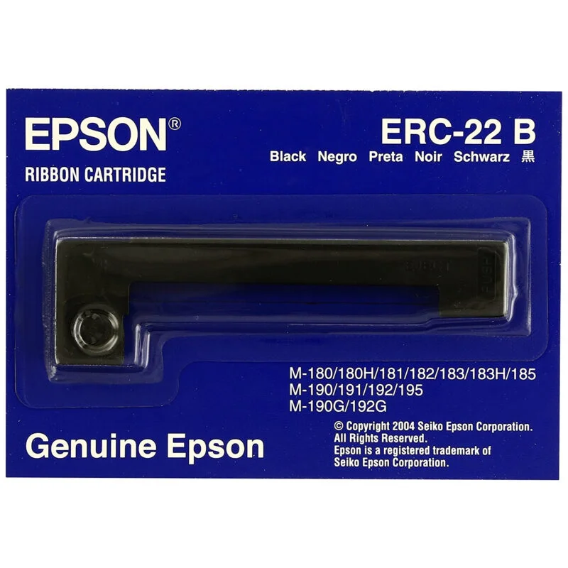 Ruban Epson Erc-22 B Noir Original (C43S015358)