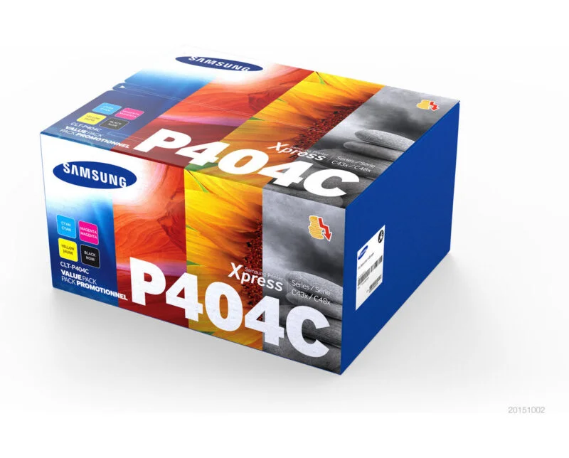 Lot De 4 Cartouches De Toner Samsung Clt-P404C (Su370A)