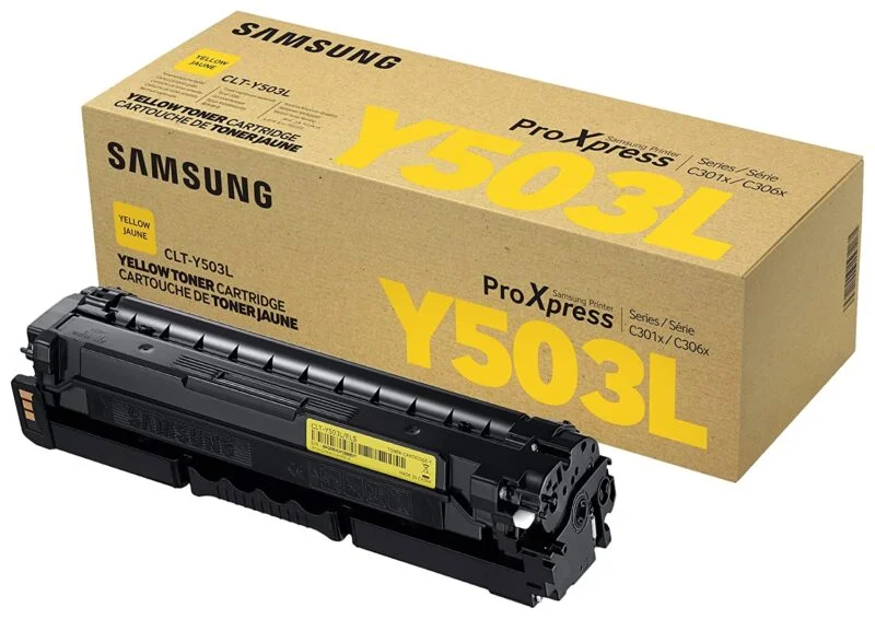 Toner Laser Original Samsung Clt-Y503L Jaune (Su493A)