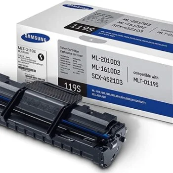 Cartouche de toner Samsung MLT-D119S Noir authentique (SU864A)Cartouche de Toner Samsung Mlt-d119s Noir Authentique (SU864A)