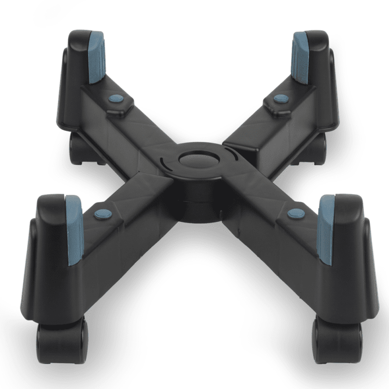Support PC de Bureau Ajustable avec Roulettes NGS – Image 2
