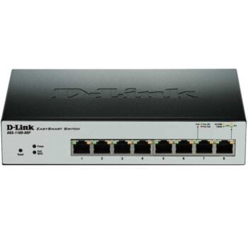 Switch D-Link 8 Ports Gigabit 10/100/1000 Mbps Administrable