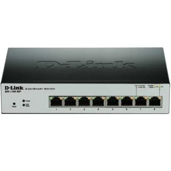 Switch administrable Gigabit 8 ports 10/100/1000 Mbps D-Link