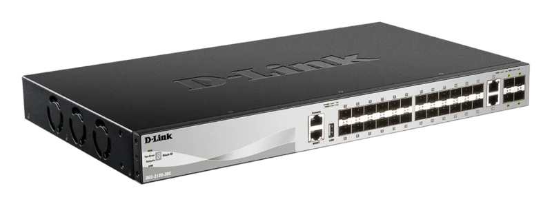 Switch D-Link 24 Ports Poe & 2 Ports 10G Base-T & 4 Sfp