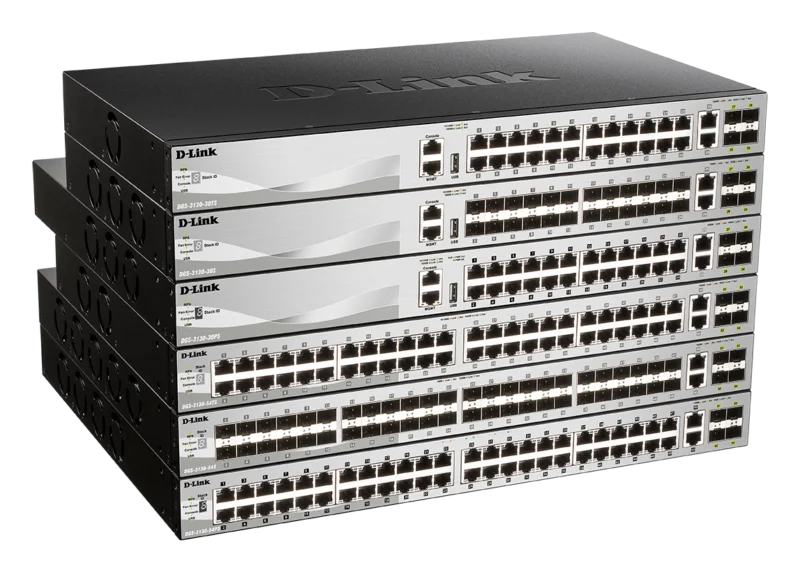 Switch D-Link 24 Ports Poe & 2 Ports 10G Base-T & 4 Sfp