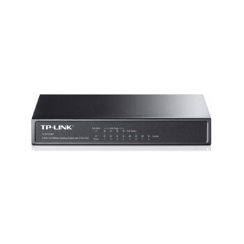 Switch de bureau 8 ports 10/100Mbps – 4 Ports PoE TP-LINK