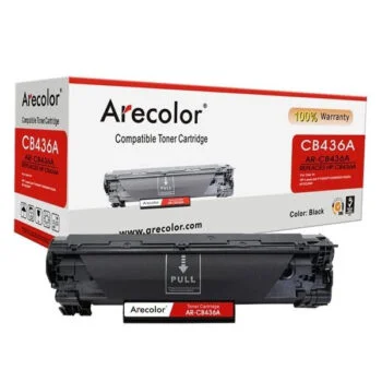 Toner Adaptable Laserjet Anycolor 36A Noir (AR-CB436A)