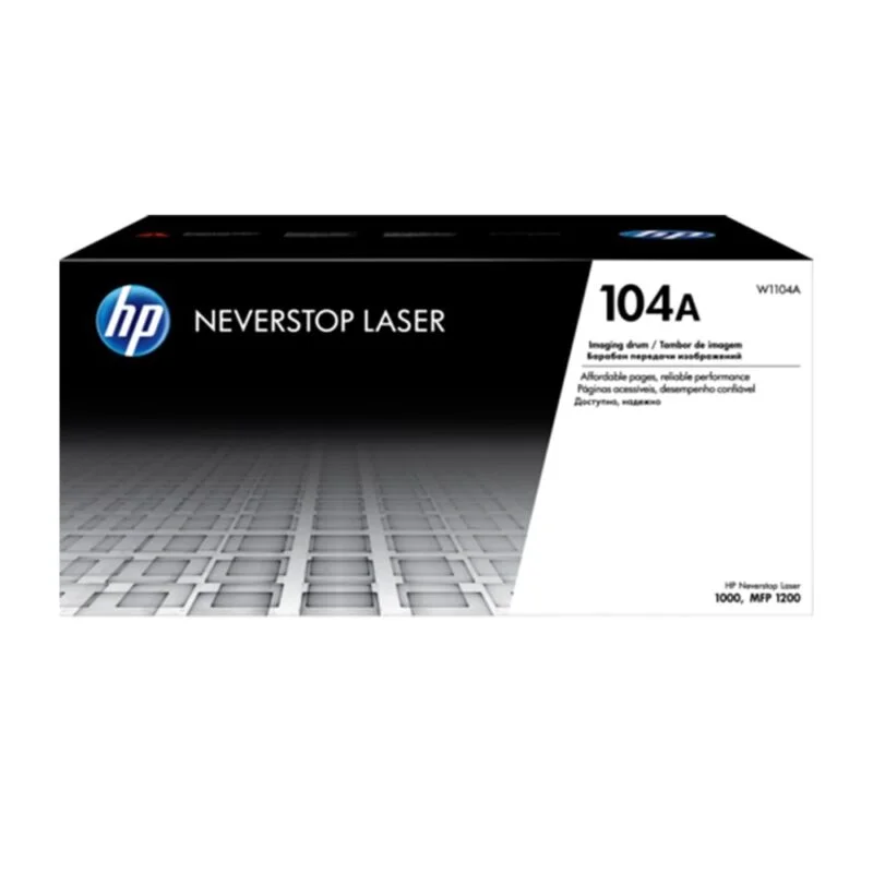 Toner Laser Imagerie Drum Hp 104A Noir Original (W1104A)