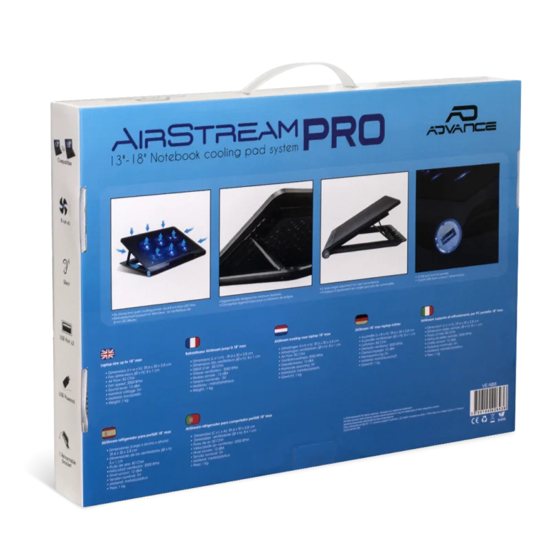 Refroidisseur Pour Pc Portable 15&Quot; (Ve-Nb8) – Image 7