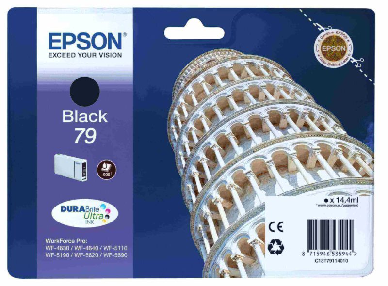 Cartouche Jet D’encre Epson T7911 Noir Original