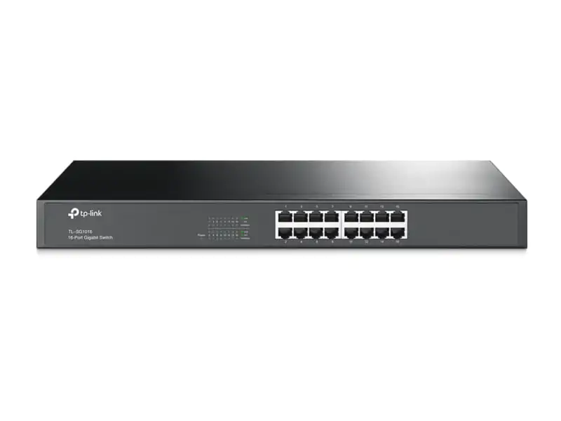 Switch Tp-Link 16 Ports Gigabit Rackable (Tl-Sg1016)