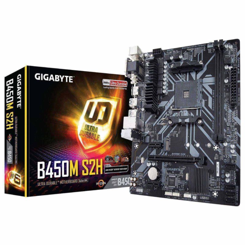 Carte Mère Gigabyte B450M S2H
