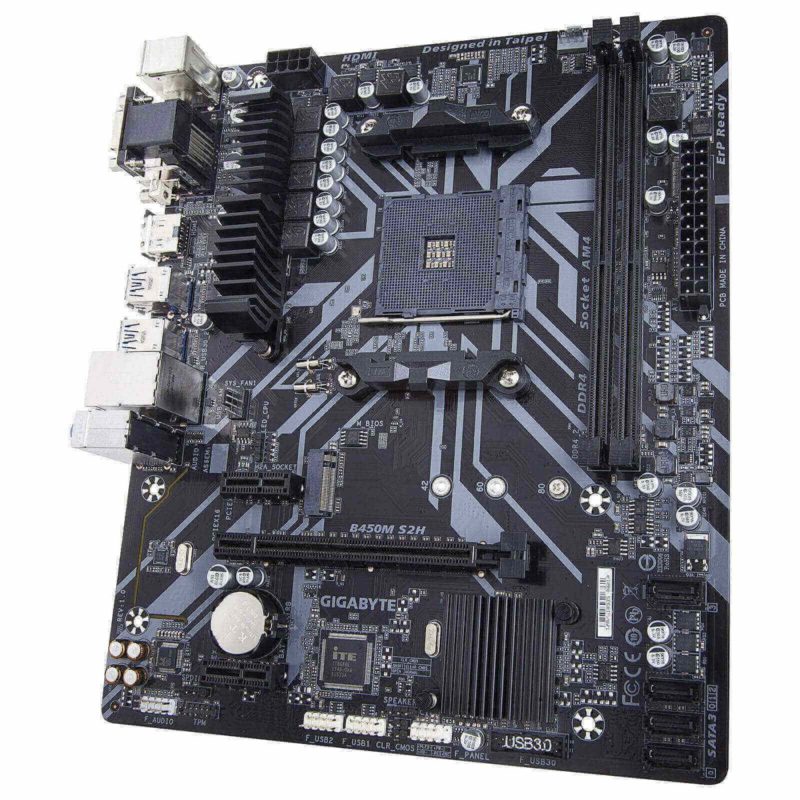 Carte Mère Gigabyte B450M S2H – Image 2