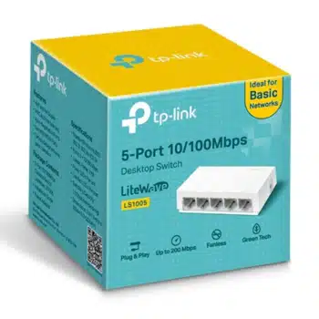 Switch TP LINK 5 Ports 10 100 Mbps