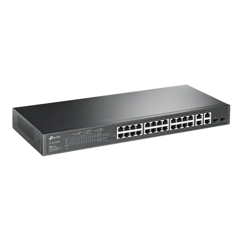 Switch Tp-Link 24 Ports Poe+ & 4 Ports Gigabit Administrable