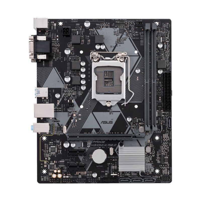 Carte Mère Asus Prime H310M-K R2.0 (90Mb0Z30-M0Eay0) – Image 2