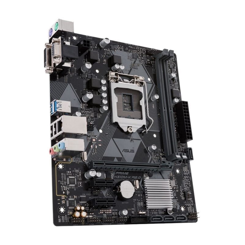 Carte Mère Asus Prime H310M-K R2.0 (90Mb0Z30-M0Eay0) – Image 3