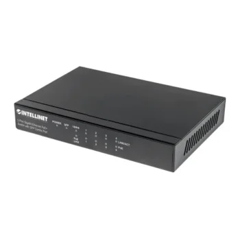 Switch Intellinet 5 Ports Poe+ 10/100/1000 MBPS et Port SFP