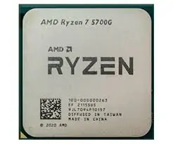 Processeur AMD RYZEN 7 5700G Tray