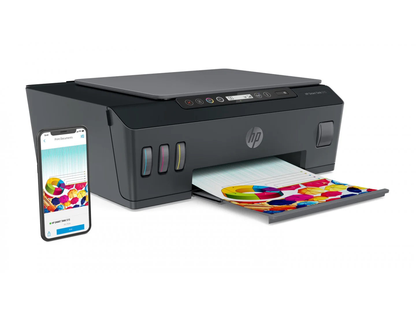 IMPRIMANTE HP SMART TANK 500 COULEUR À RÉSERVOIR D'ENCRE ALL-IN