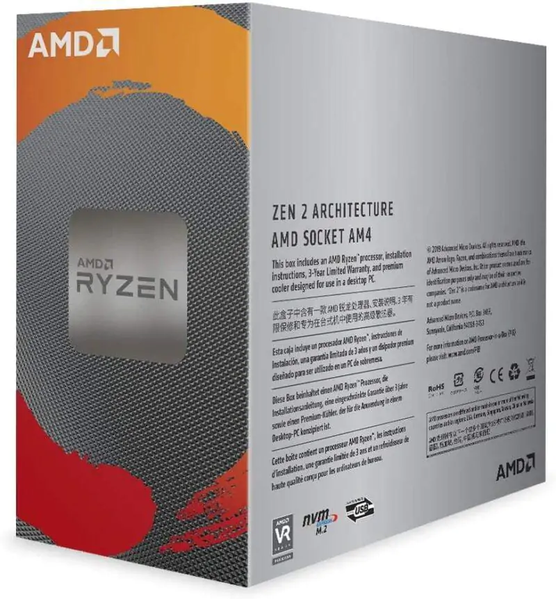 Processeur Ryzen 5 3600 Amd