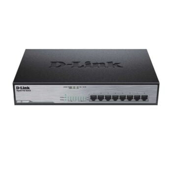 Switch 8 ports Gigabit 8 ports PoE+ D-LINK