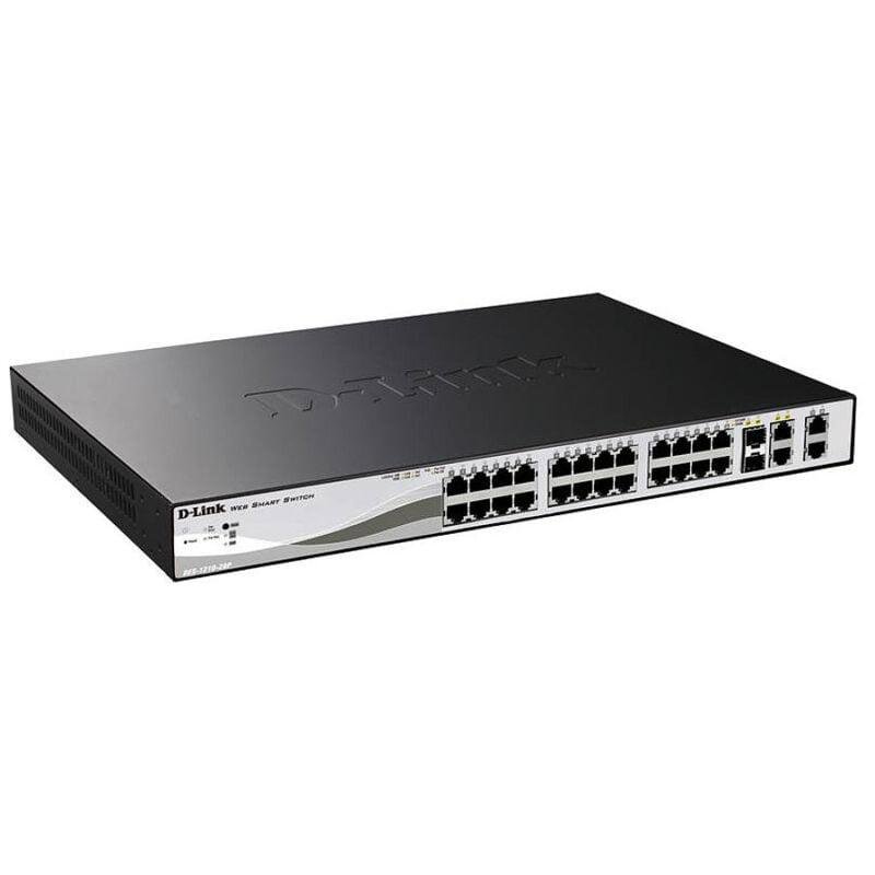 Switch D-Link 24 Ports Ethernet & 4 Ports Gigabit